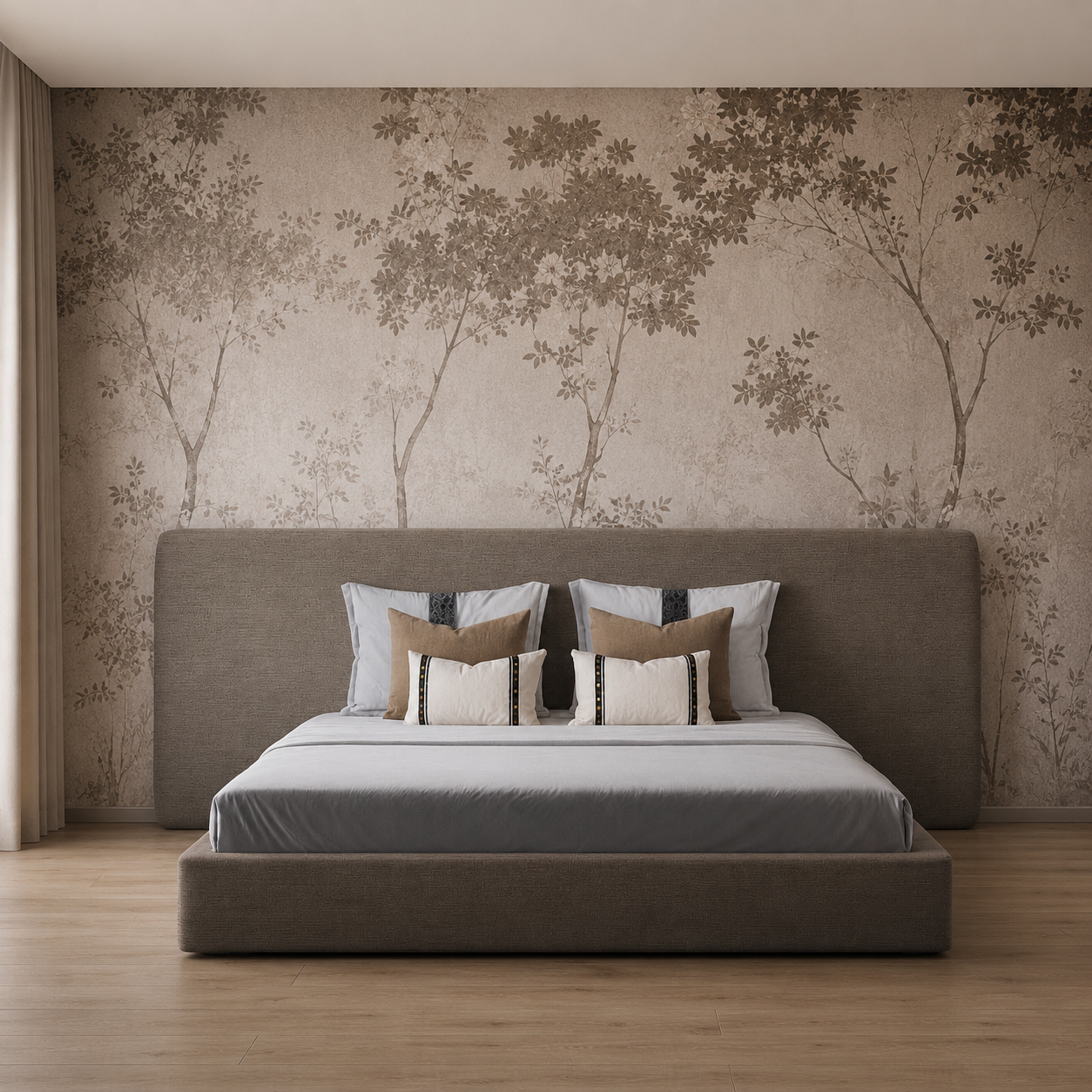 Isola x Orly luxury upholstered bed by Marianna Piccolo Collection